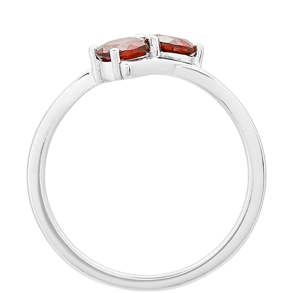 Ezüst Gyűrű Gránáttal