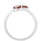 Ezüst Gyűrű Gránáttal