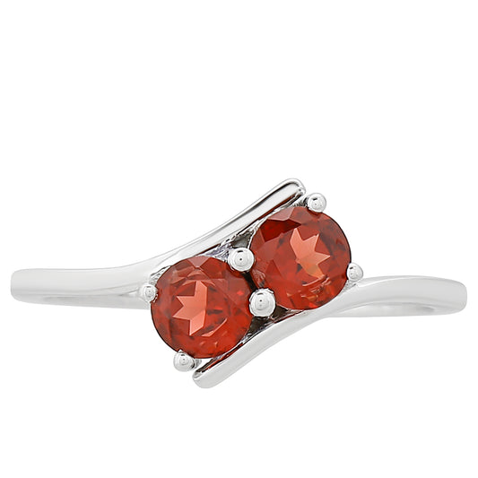 Ezüst Gyűrű Gránáttal