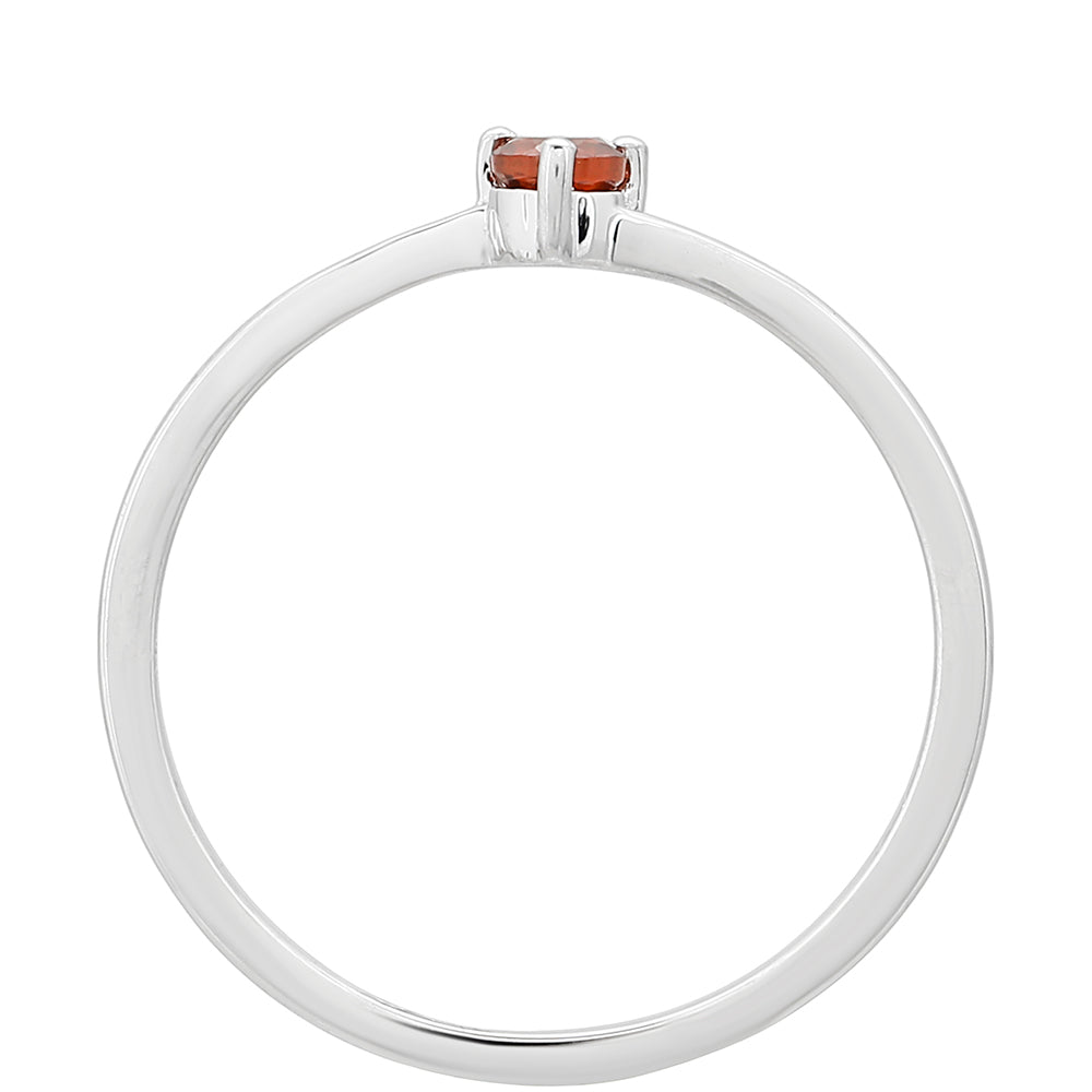 Ezüst Gyűrű Gránáttal 4 