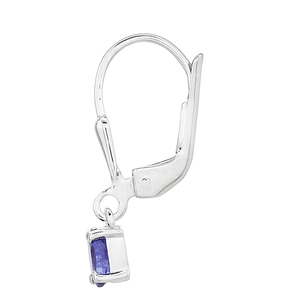 Ezüst Fülbevaló Thai Zafírral 2 