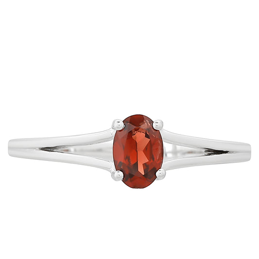 Ezüst Gyűrű Gránáttal