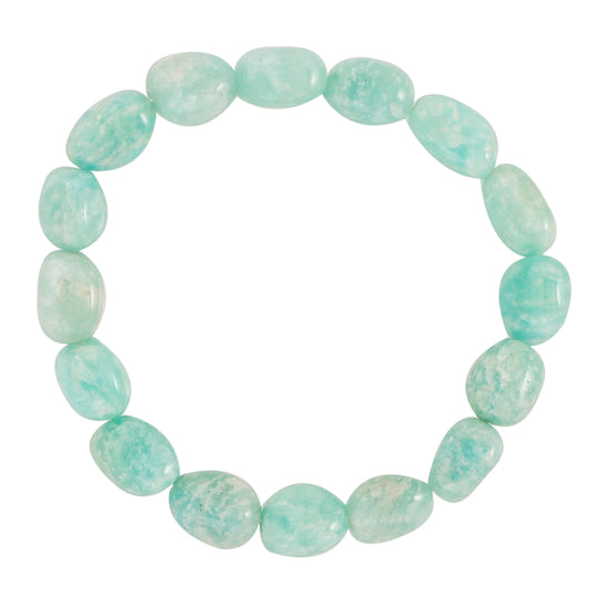 Bracelet with Amazonite ATWG: 98.70 cts, AVG: 19.74 grms