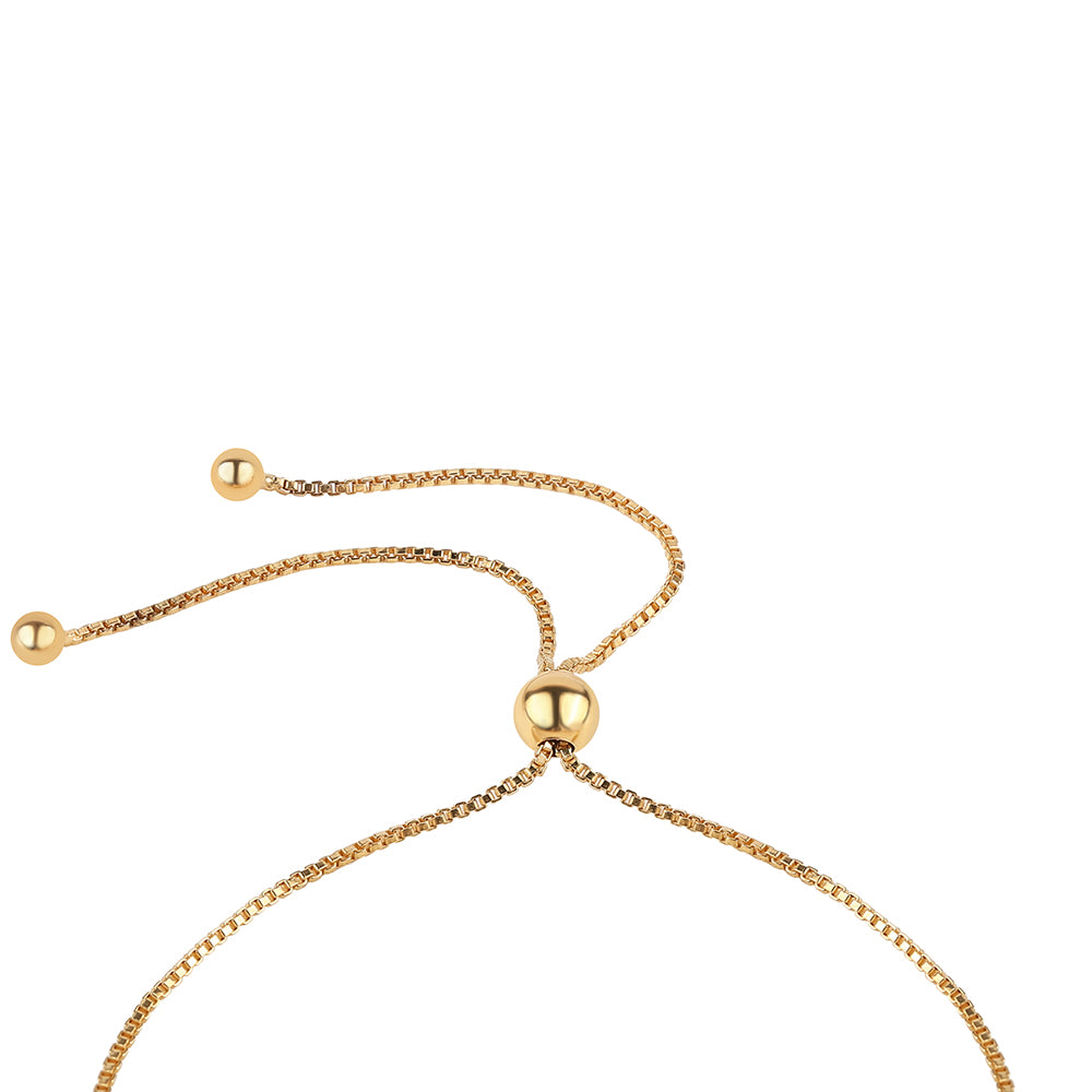 Arannyal Bevont Ezüst Karkötő Zöld Gyémánttal 2 