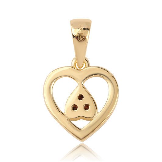 Arannyal Bevont Ezüst Medál Vörös Gyémánttal