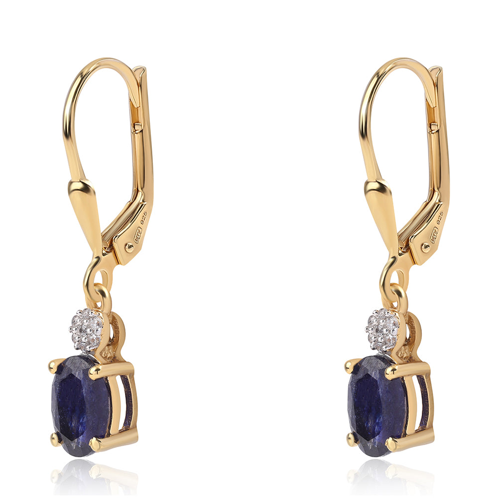 Arannyal Bevont Ezüst Szett Thai Rubinnal és Brazil Smaragddal 10 