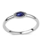 Ezüst Gyűrű Ausztrál Kék Zafírral