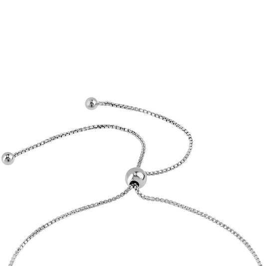 Ezüst Karkötő Ausztrál Kék Zafírral és Fehér Topázzal