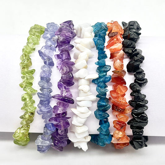 Gyöngy Szett Tanzanittal és Marokkói Ametiszttel ( Karkötő )