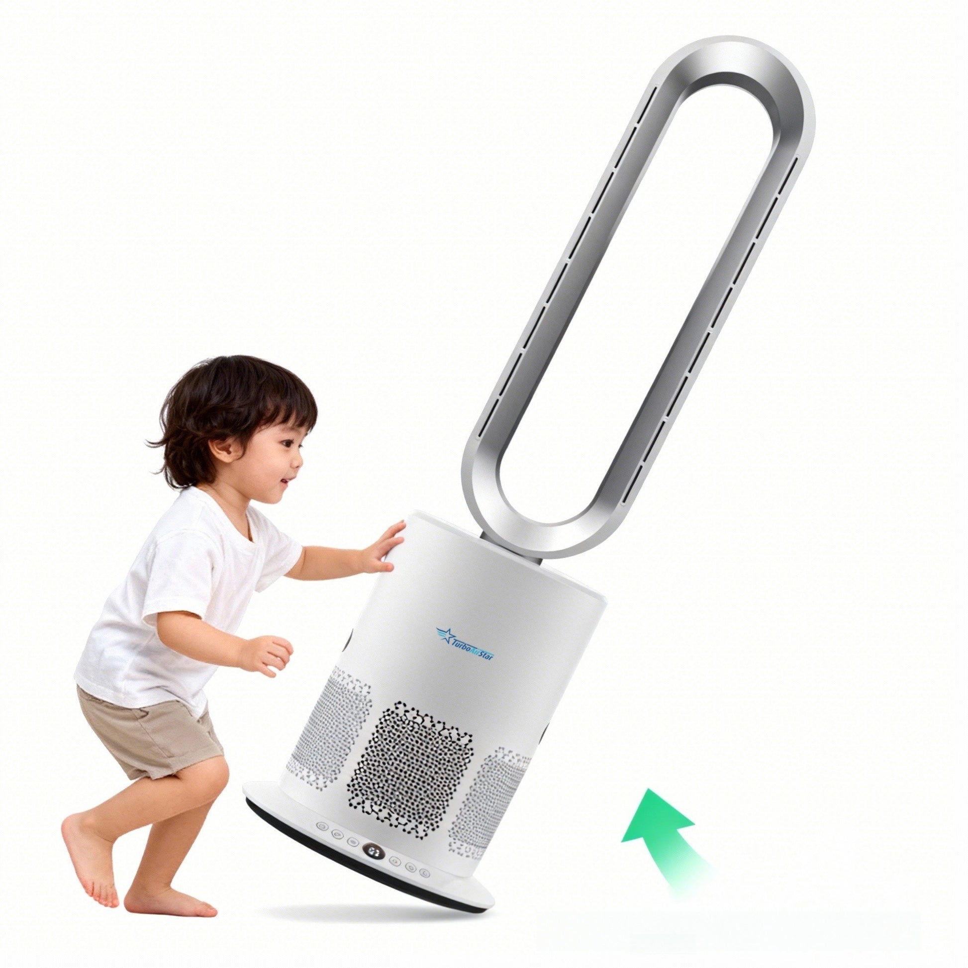 TurboAirStar légtisztító, hűtő - és fűtőventilátor 13 