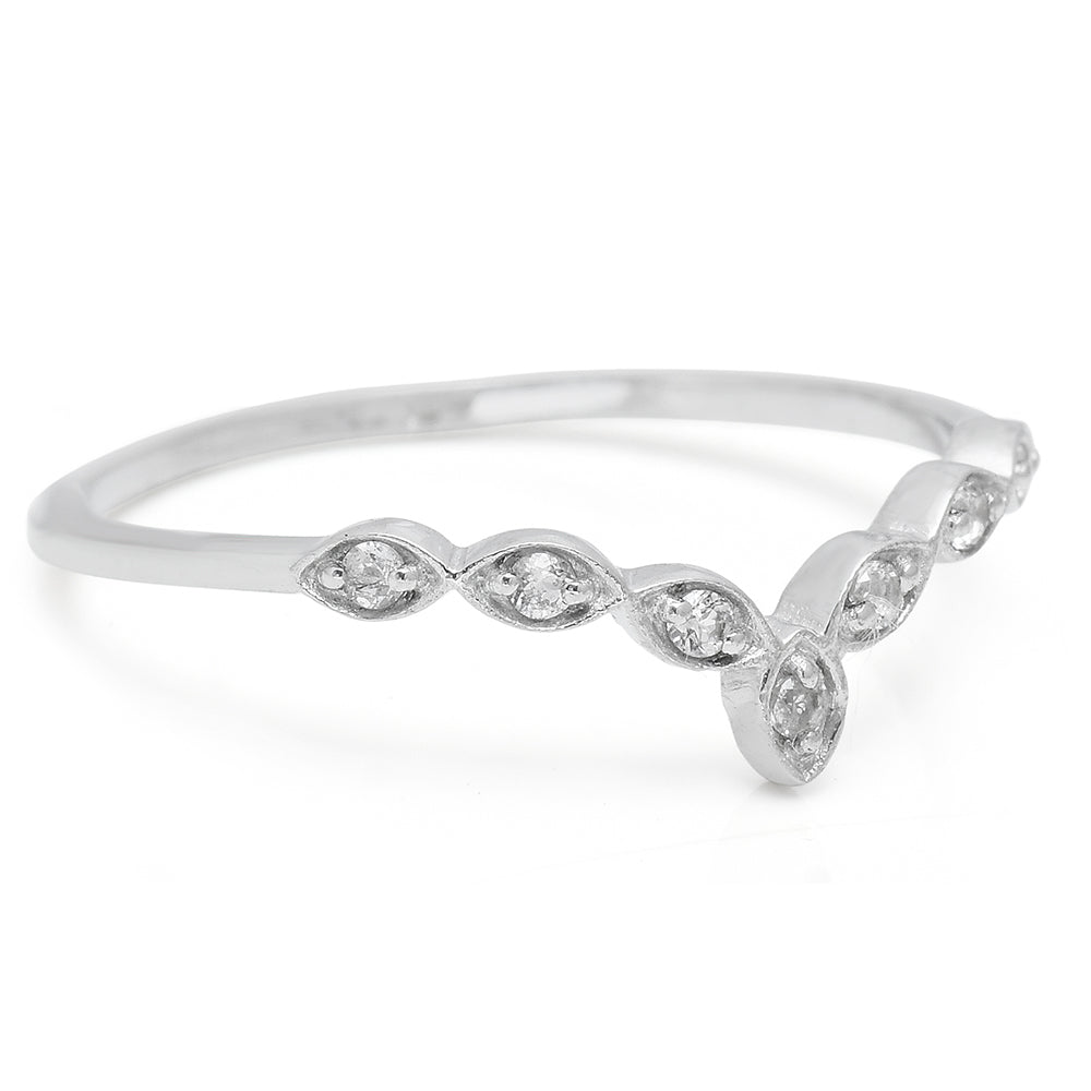 Ezüst Szett Marokkói Ametiszttel és Fehér Topázzal ( Gyűrű ) 4 