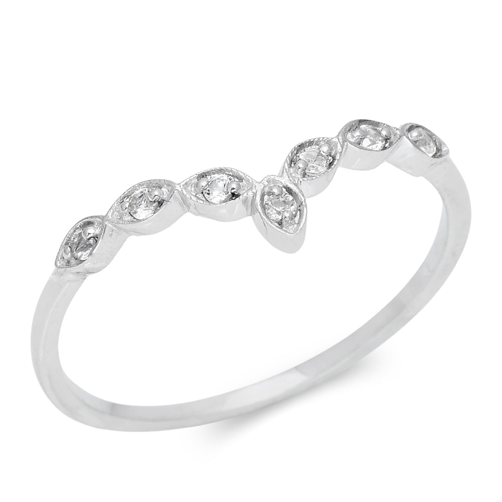 Ezüst Szett Marokkói Ametiszttel és Fehér Topázzal ( Gyűrű ) 2 