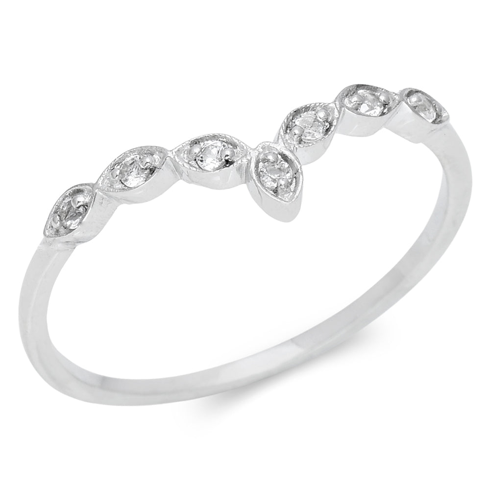 Ezüst Szett Marokkói Ametiszttel és Fehér Topázzal ( Gyűrű ) 5 