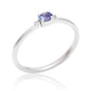 Ezüst Gyűrű "AAA" Osztályú Tanzanittal