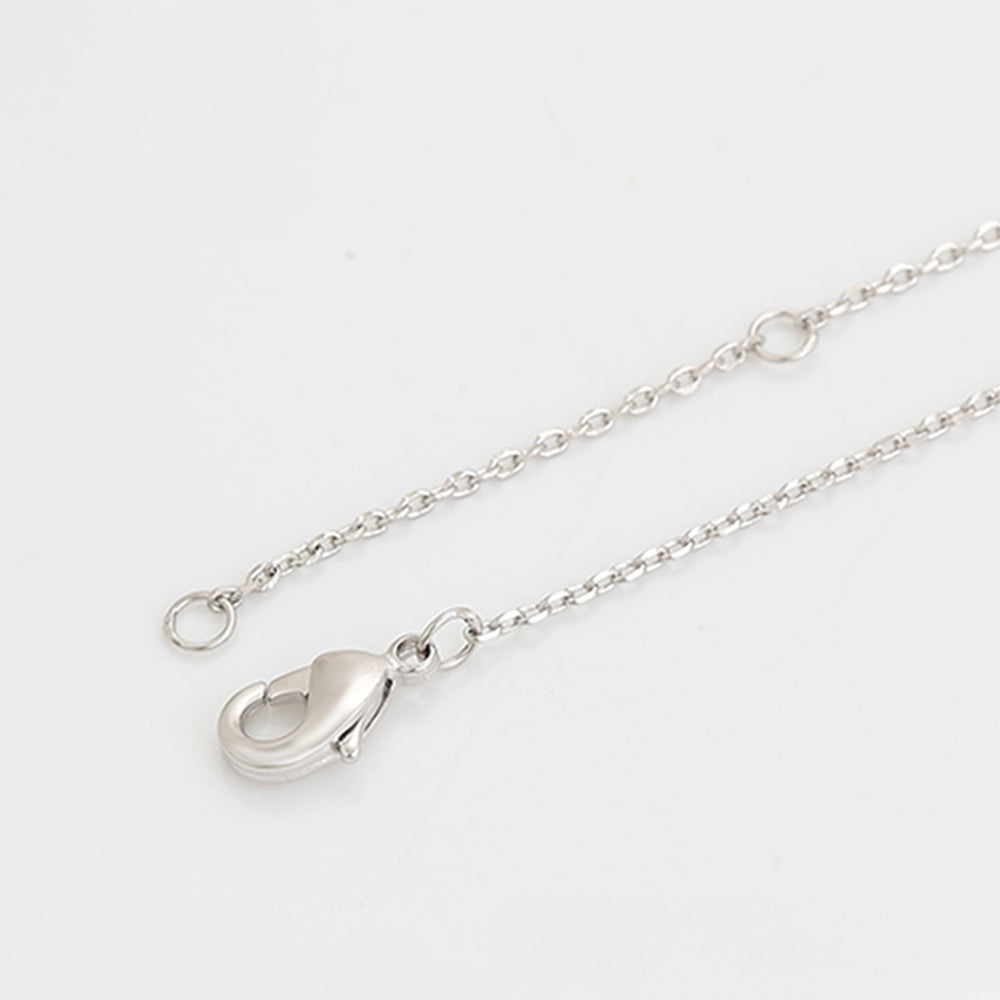 Arany tónusú Emporia Ötvözetű Nyaklánc Fehér Emporia® Kristállyal ( Nyaklánc+Medál )