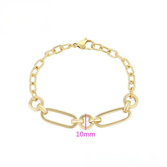 Arany tónusú Emporia Ötvözetű Karkötő