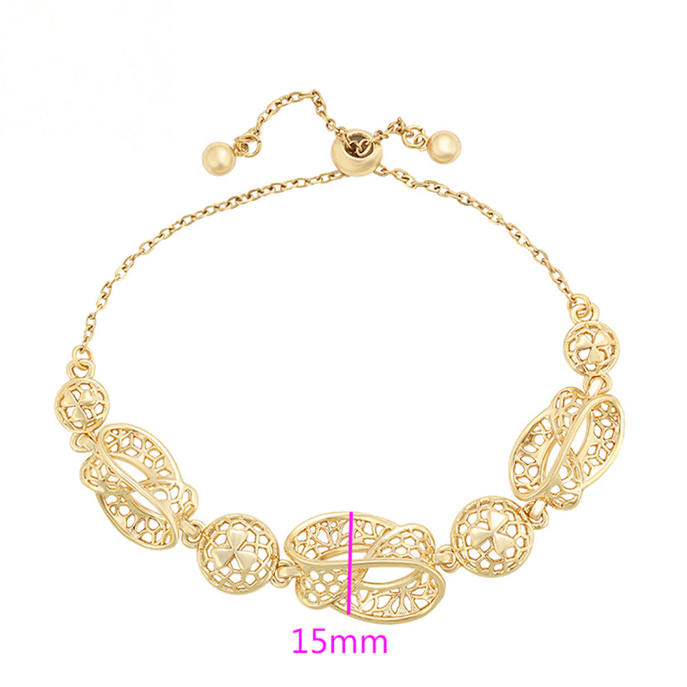 Arany tónusú Emporia Ötvözetű Karkötő 2 