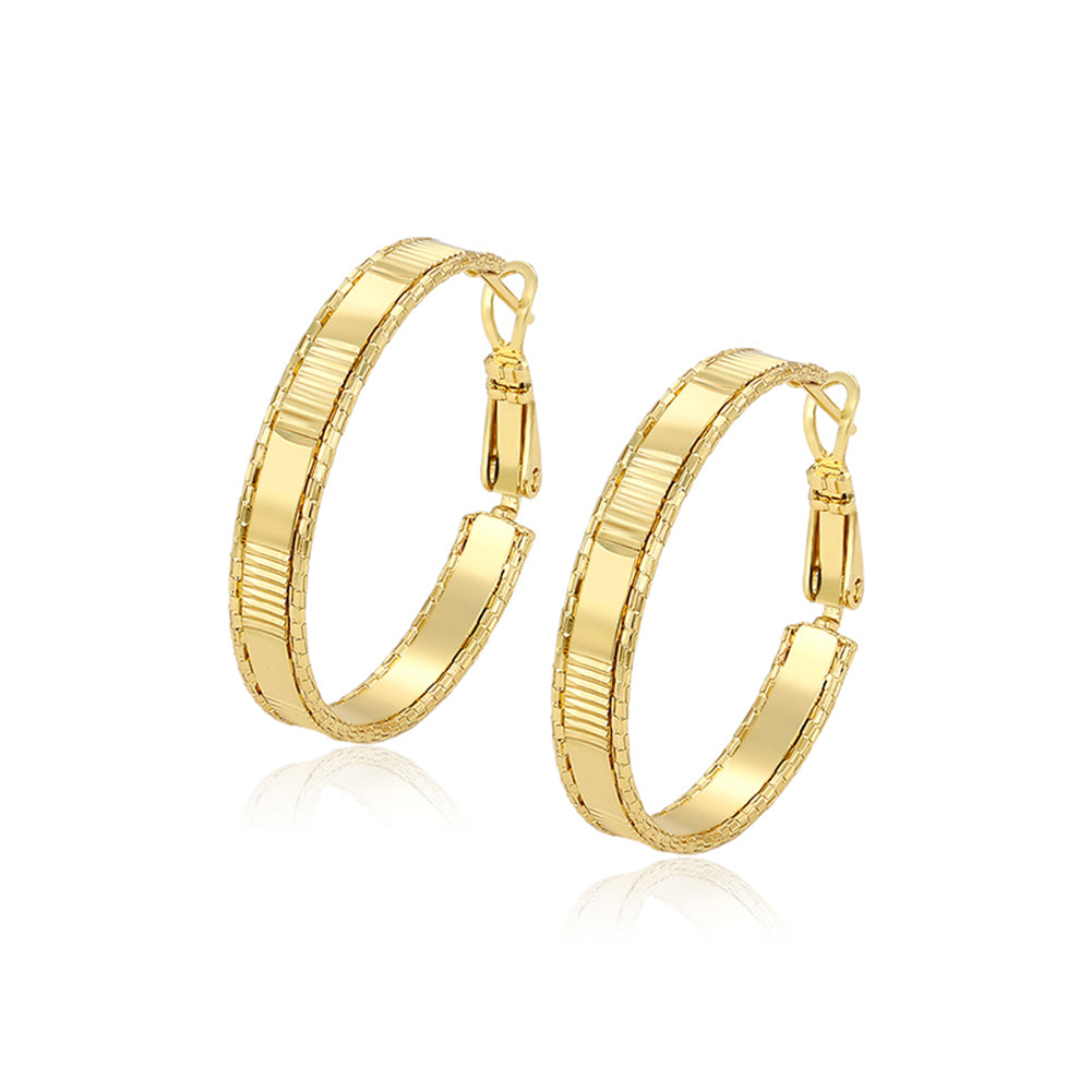 Arany tónusú Emporia Ötvözetű Fülbevaló 1 