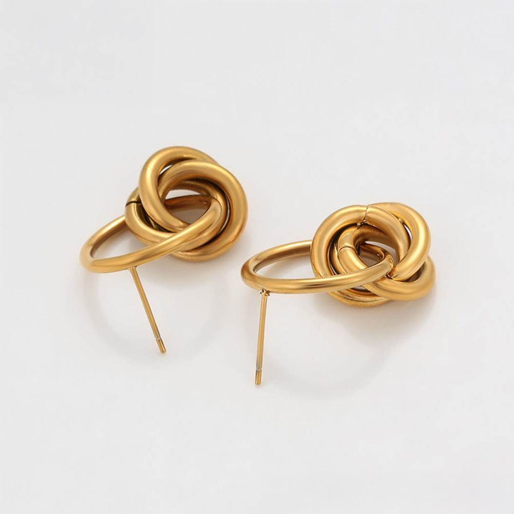 Arany tónusú Emporia Ötvözetű Fülbevaló