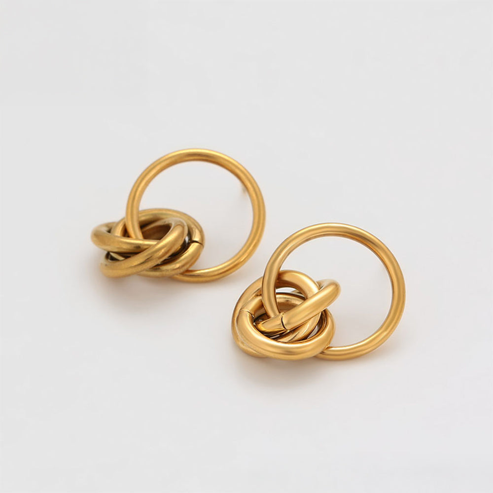 Arany tónusú Emporia Ötvözetű Fülbevaló 6 