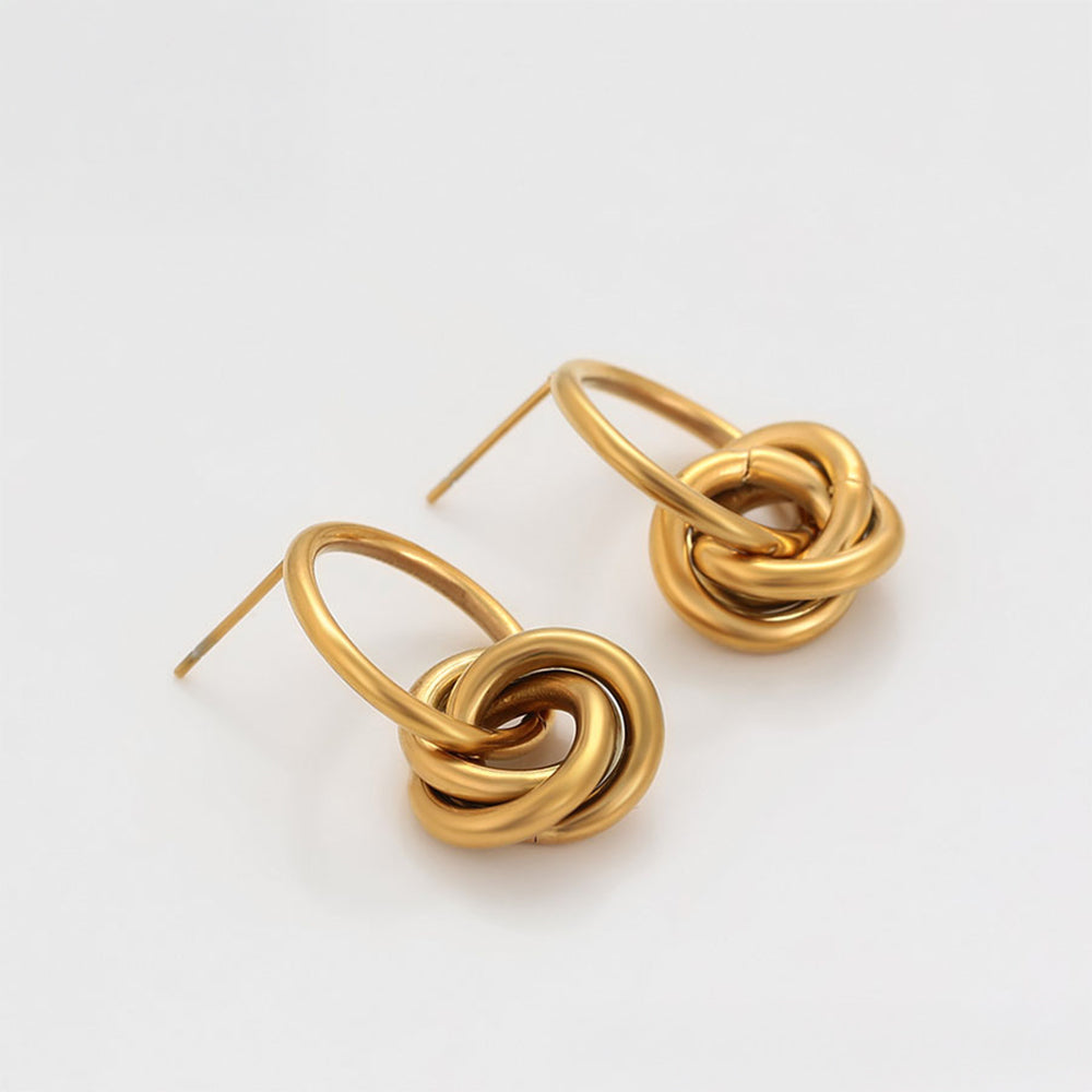 Arany tónusú Emporia Ötvözetű Fülbevaló 7 