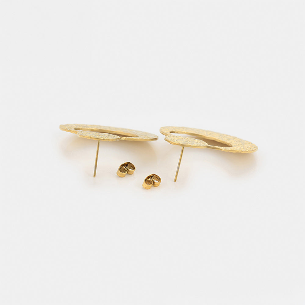 Arany tónusú Emporia Ötvözetű Fülbevaló