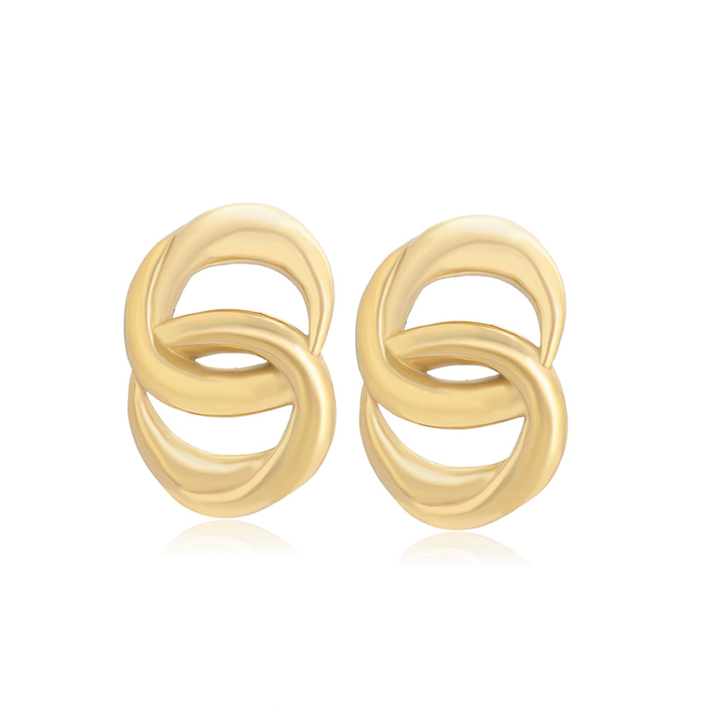 Arany tónusú Emporia Ötvözetű Fülbevaló 1 