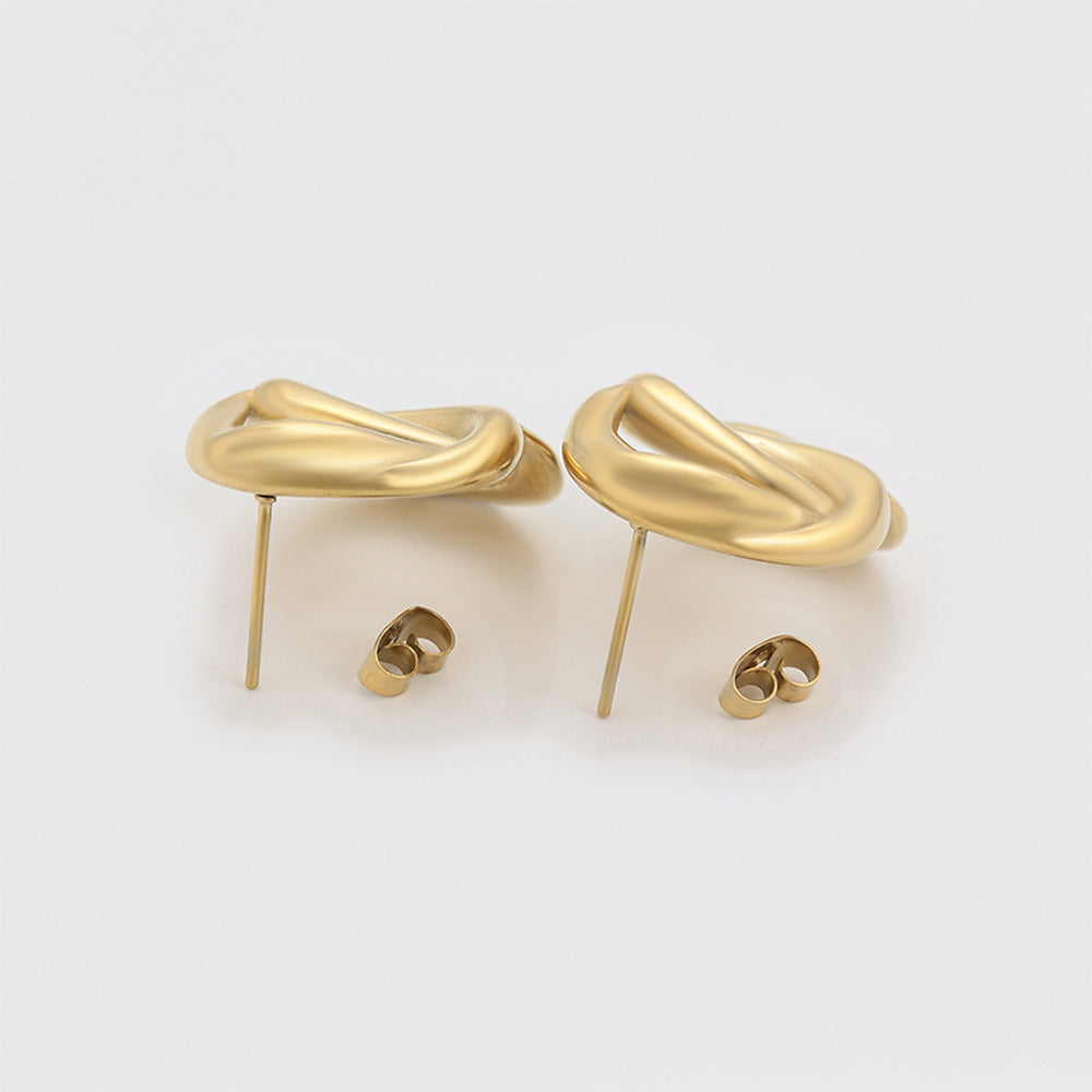 Arany tónusú Emporia Ötvözetű Fülbevaló