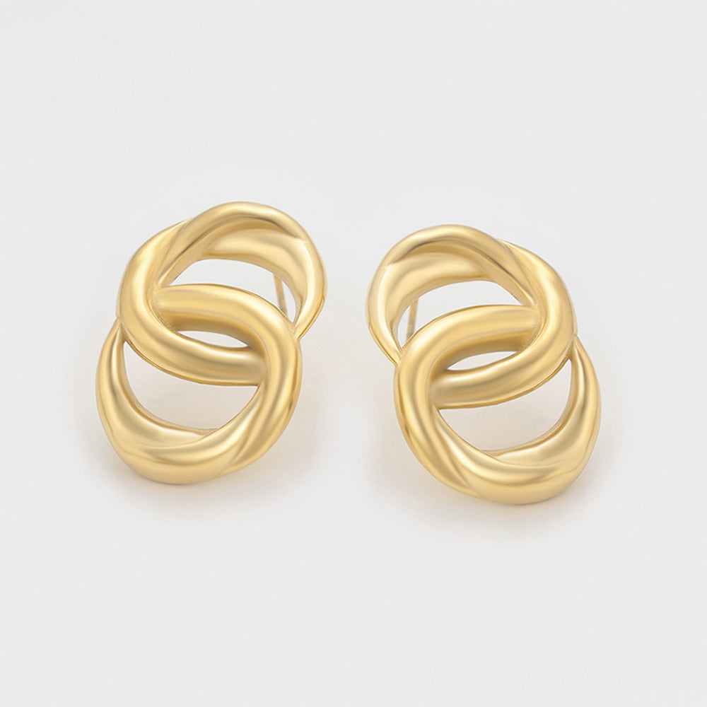 Arany tónusú Emporia Ötvözetű Fülbevaló 7 