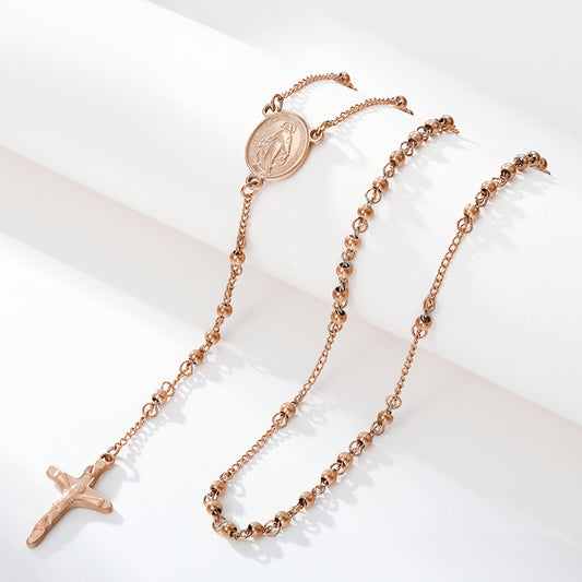 Kereszt Arany tónusú Emporia Ötvözetű Nyaklánc ( Nyaklánc )