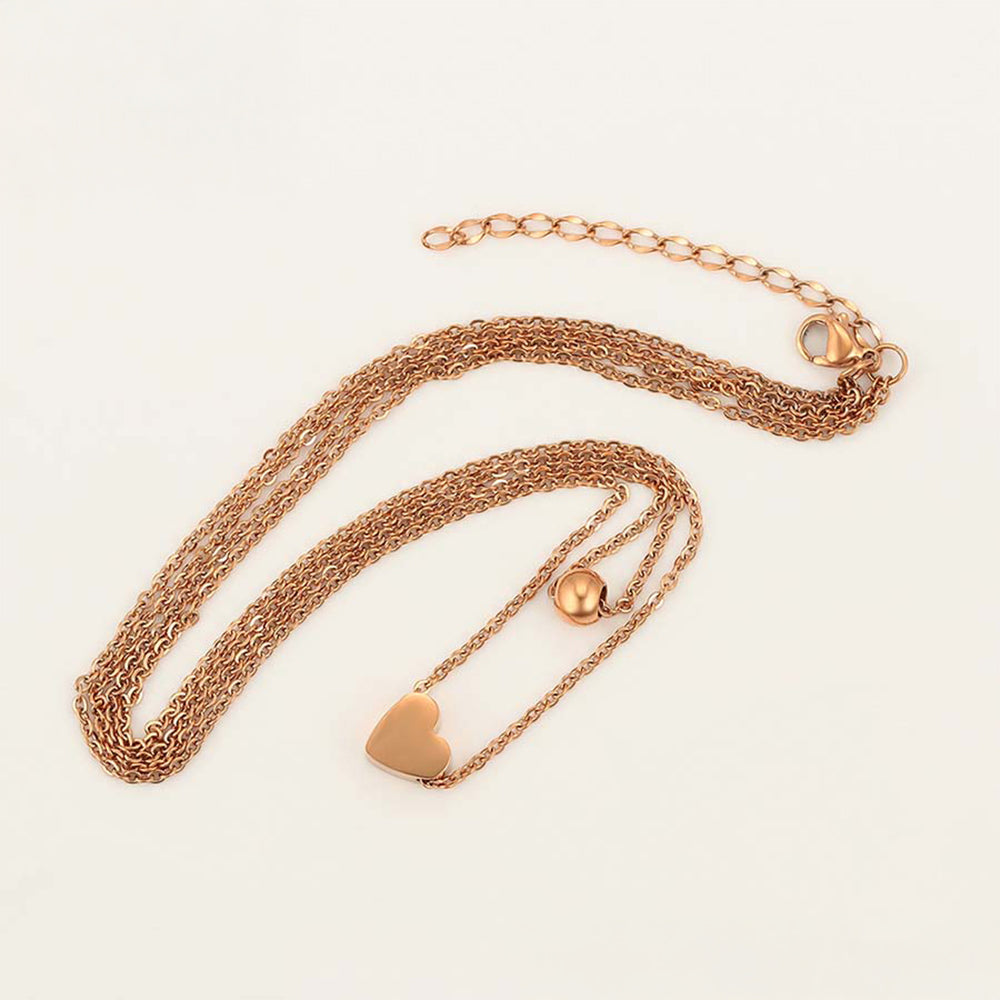 Arany tónusú Emporia Ötvözetű Szett ( Nyaklánc+Karkötő ) 9 