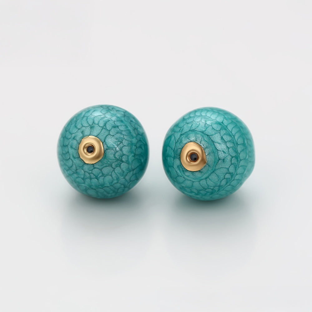 Arany tónusú Emporia Ötvözetű Talizmán Zöld Emporia® Kristállyal