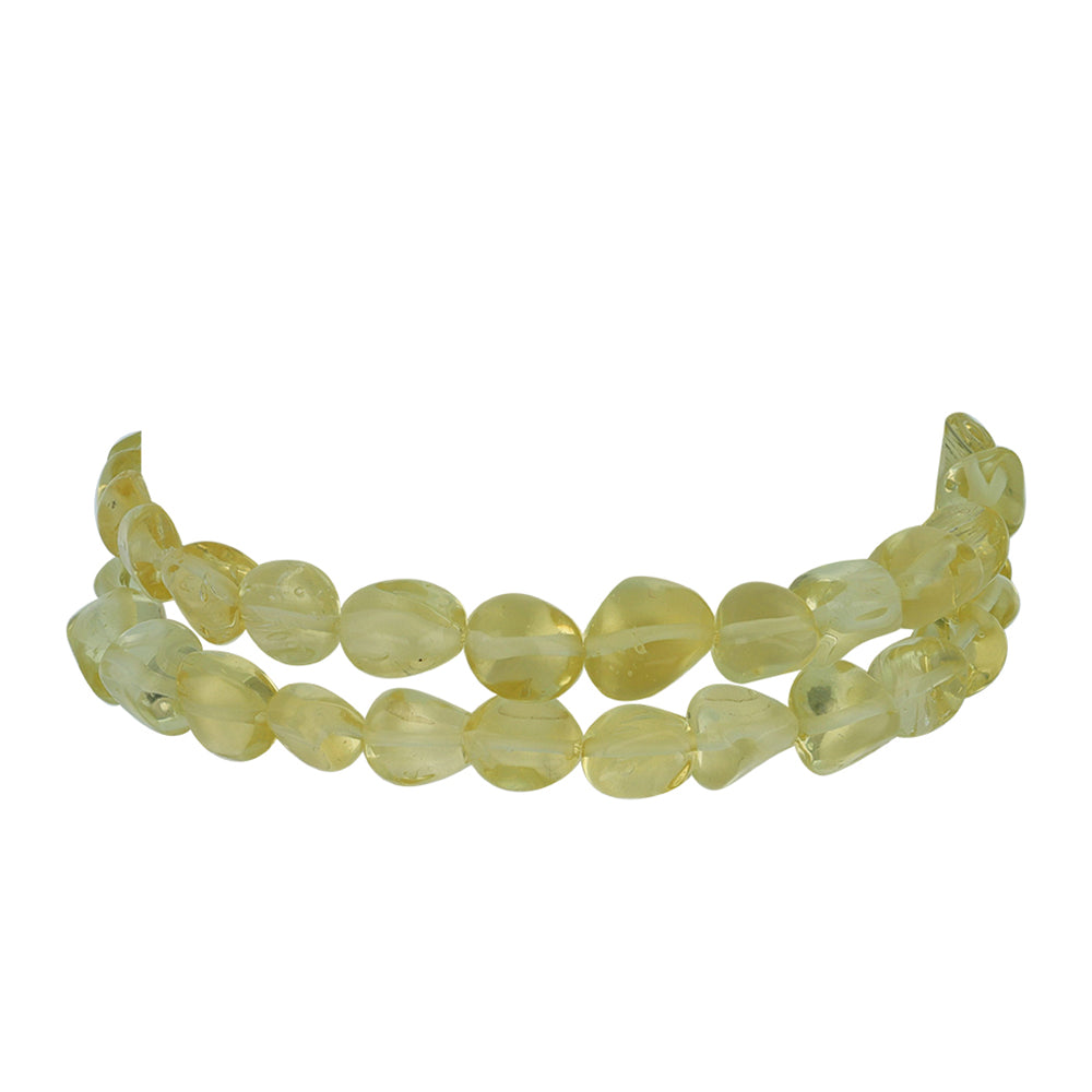 Nugget Szett Citrom Topázzal ( Karkötő ) 2 