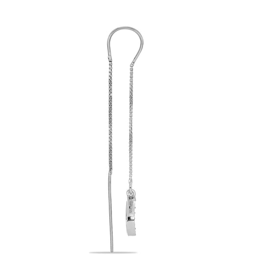 Ezüst Fülbevaló Barton Gránáttal