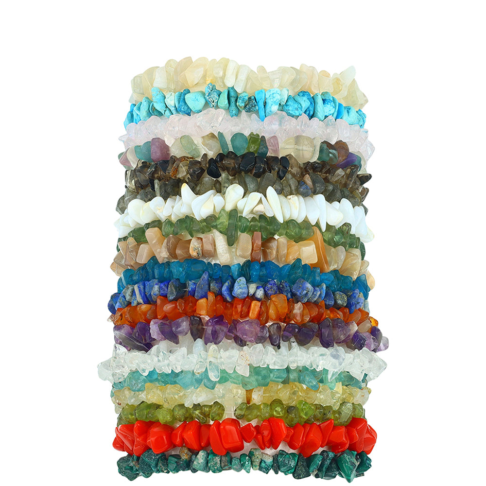 Nugget Szett Csipkerózsika Türkizzel és Marokkói Ametiszttel ( Karkötő ) 1 