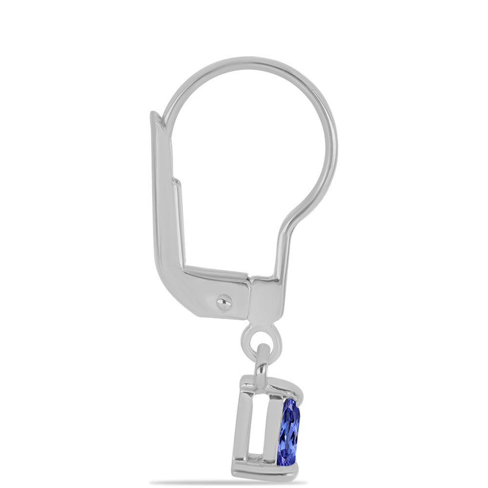 Ezüst Fülbevaló Tanzanittal 2 