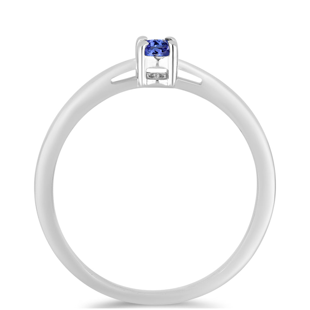 Ezüst Gyűrű Tanzanittal 2 