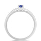 Ezüst Gyűrű Tanzanittal