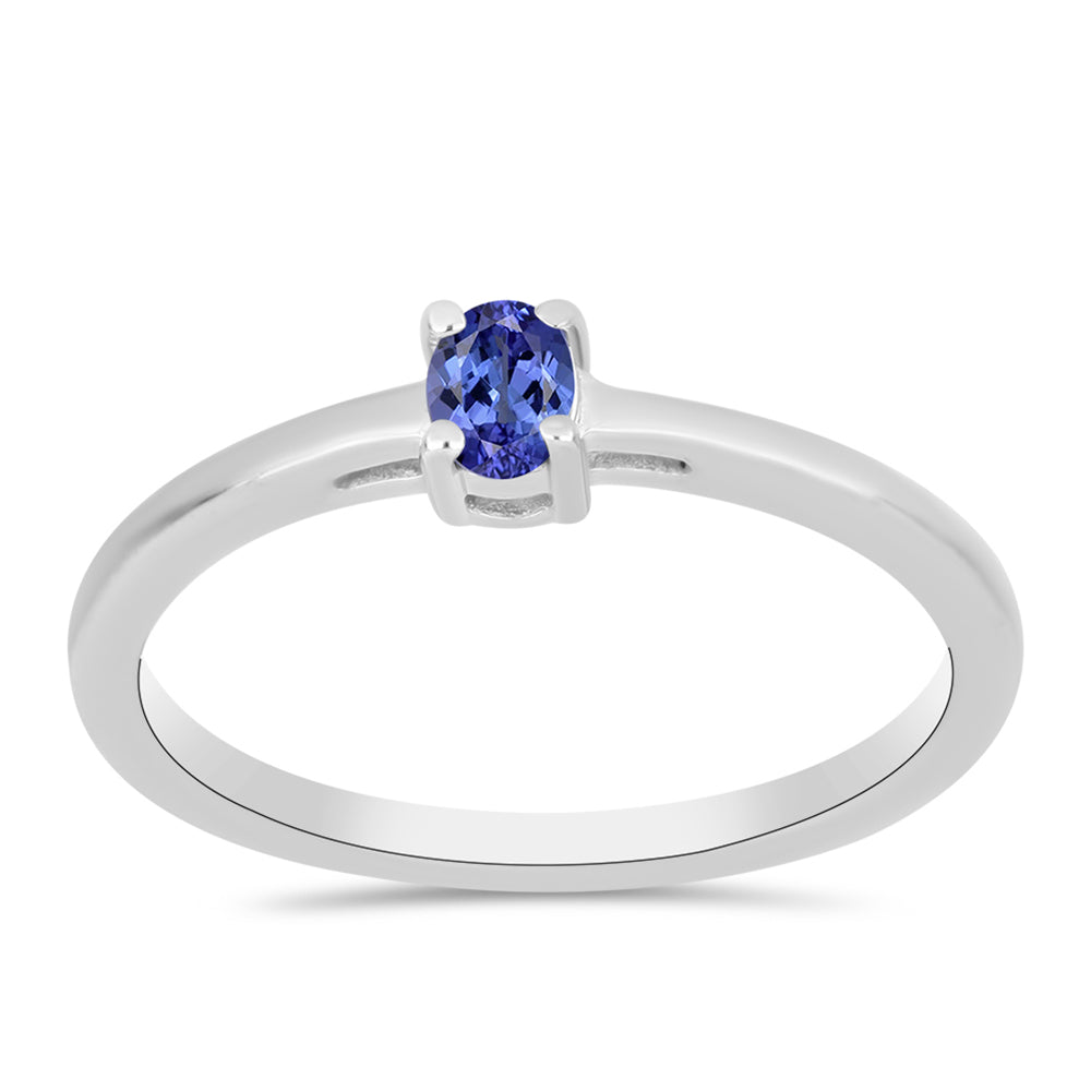 Ezüst Gyűrű Tanzanittal 3 