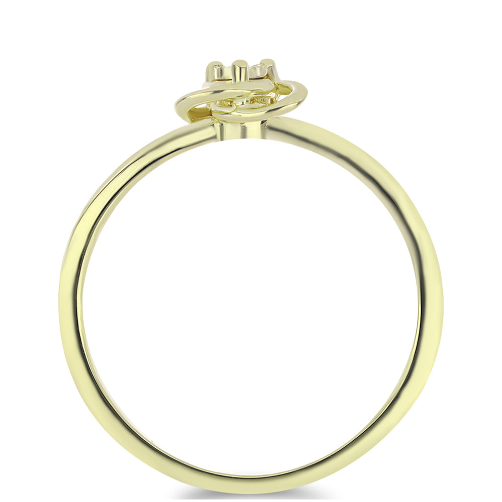 Arannyal Bevont Ezüst Szett Vörös Gyémánttal ( Fülbevaló+Gyűrű+Medál ) 6 