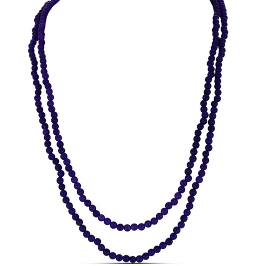 Nugget Nyaklánc Bíbor Jádéval