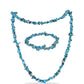 Nugget Szett Osztriga Türkizzel ( Nyaklánc+Karkötő )