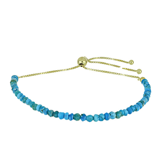 Arannyal Bevont Ezüst Karkötő Osztriga Türkizzel
