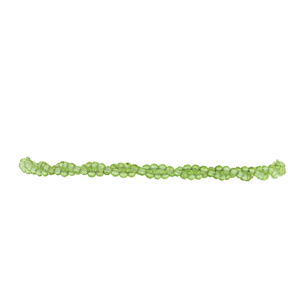 Ezüst Karkötő Changbai Peridottal 2 
