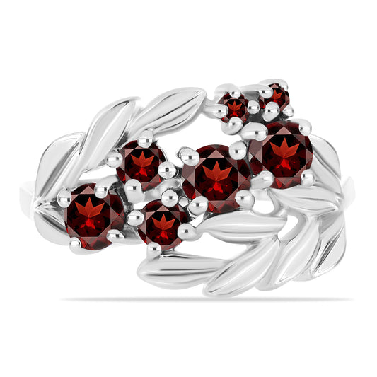 Ezüst Gyűrű Barton Gránáttal