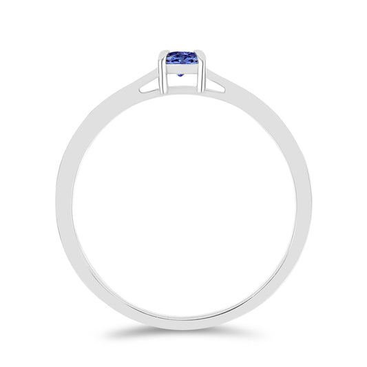 Ezüst Gyűrű Tanzanittal