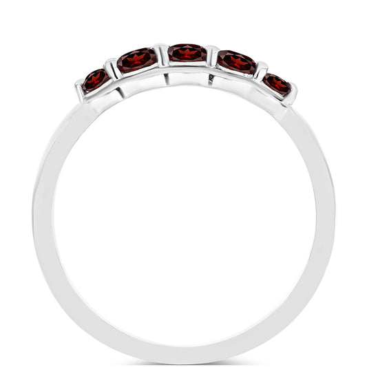 Ezüst Gyűrű Barton Gránáttal