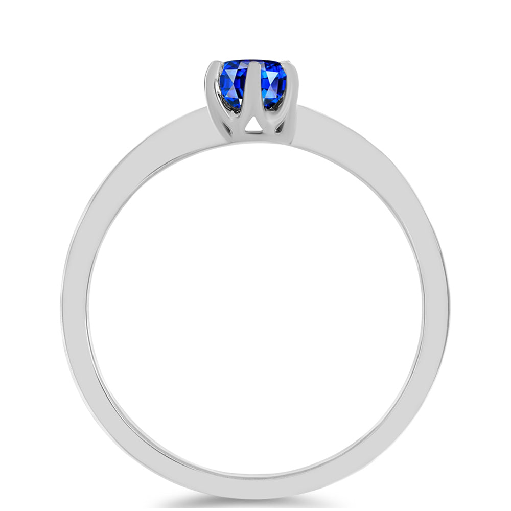 Ezüst Gyűrű Ausztrál Kék Zafírral