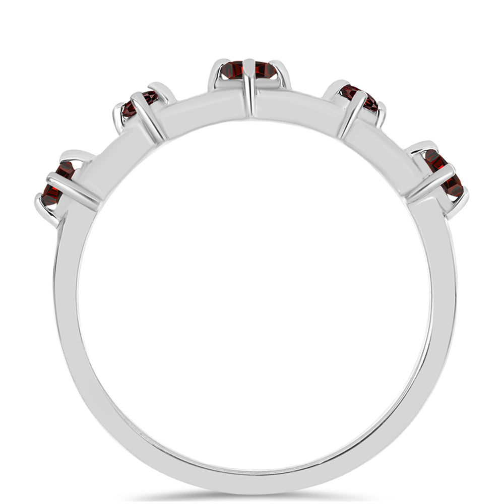 Ezüst Gyűrű Barton Gránáttal 2 