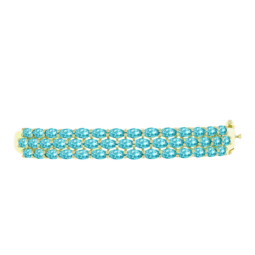 Arannyal Bevont Ezüst Karperec Paraiba Kvarccal 3 